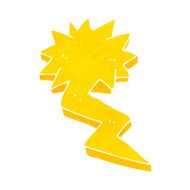 cartoon lightning bolt symbol N28