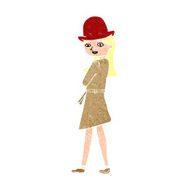 Cartoon Female Spy N40