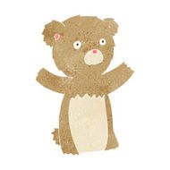 cartoon teddy bear N329