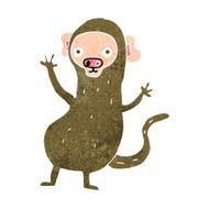Cartoon Monkey N123