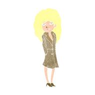Cartoon Female Spy N41