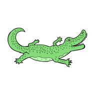 Cartoon Crocodile N104
