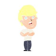 cartoon dissapointed man N13