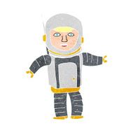 Cartoon Astronaut N167