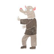 Cartoon Werewolf N42