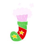 cartoon magic christmas stocking N12