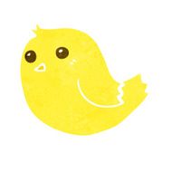 Cartoon Bird N496