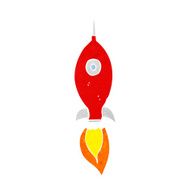 Cartoon Space Rocket N64