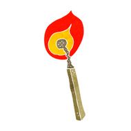 cartoon burning match N57