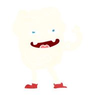 cartoon strong healthy tooth N12