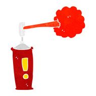 cartoon spray can N114