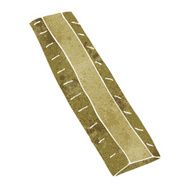 cartoon wooden ruler N23