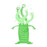 Cartoon monster N171