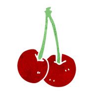 cartoon cherries N38
