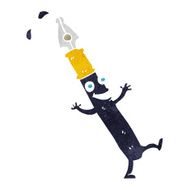 cartoon pen character N12