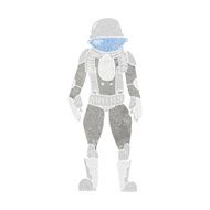 Cartoon Astronaut N168