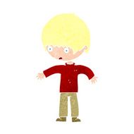 cartoon confused boy N18