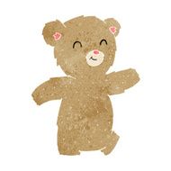 cartoon teddy bear N337