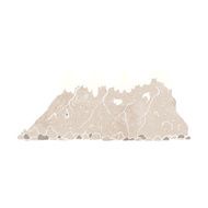 Cartoon Mountain Range N16