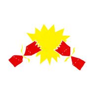 cartoon christmas cracker N55