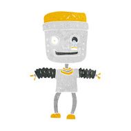 Cartoon Robot N371