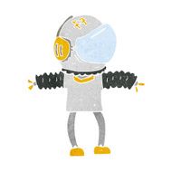 Cartoon Astronaut N169