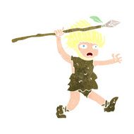 Cartoon caveman N15