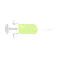 cartoon old needle N12