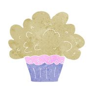 cartoon big cupcake N12