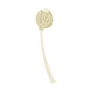cartoon dried poppy N34