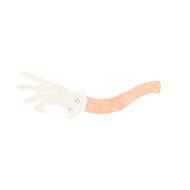 cartoon spooky victorian arm reaching N12