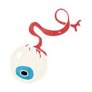 cartoon gross eyeball N20