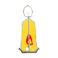 cartoon spooky lantern N44