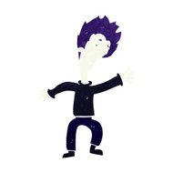 cartoon halloween vampire N22