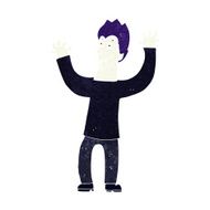 cartoon halloween vampire N23
