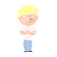 cartoon happy man N602
