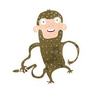 Cartoon Monkey N125