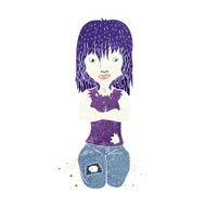 Cartoon Vampire Girl N295