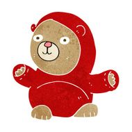 cartoon teddy bear N342