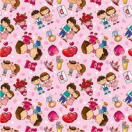 Seamless love pattern N7