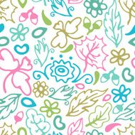 abstract floral pattern N14