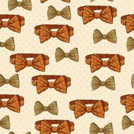 Seamless vintage hipster background