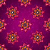 Purple flower pattern