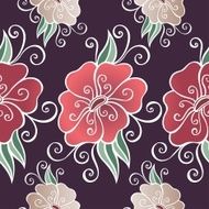 Seamless Floral Pattern N92