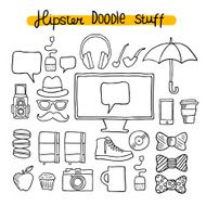 Hipster design doodle elements N2