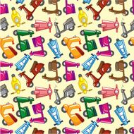 seamless motorcycle pattern N2