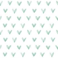 Hand drawn hearts pattern N2