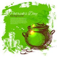 St Patrick&#039;s day background N3