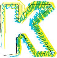 Hand draw font LETTER K