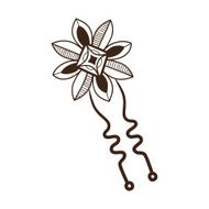 Hairpin with decoration